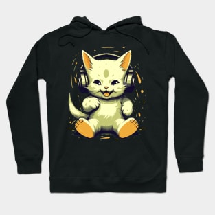 Cat Gamer Gifts Funny Gaming Cat Gamer Hoodie